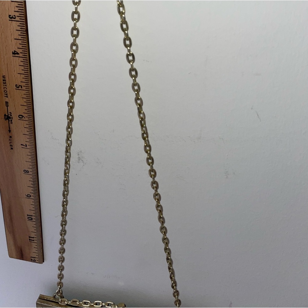 Beaded Hand Purse | Handmade | Gold Chain - Picture 11 of 16